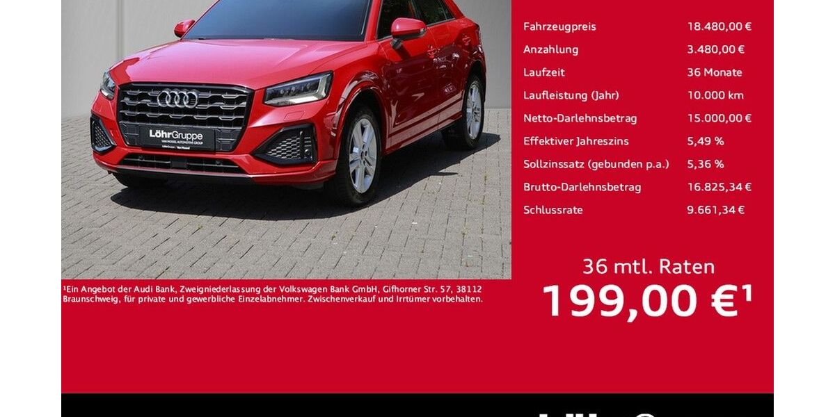 Audi Q2 97.530 km 18.480 &euro; Koblenz 56076