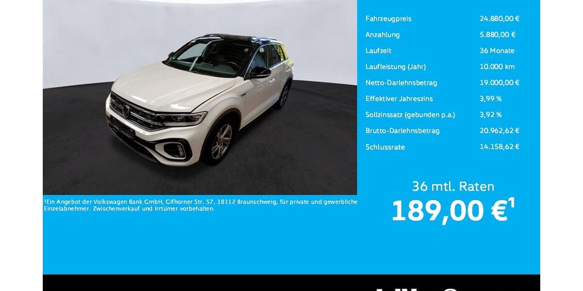 VW T-Roc 97.390 km 24.880 &euro; Koblenz 56076