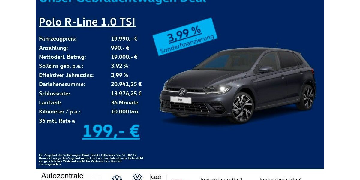 VW Polo 28.600 km 19.990 &euro; Heiligenroth 56412